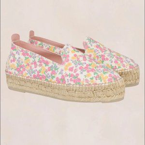 Loveshackfancy x Manebi Platform Espadrilles